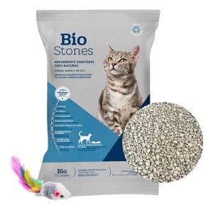Piedras Sanitarias Para Gato Bio Stones Diatomita 4 Kg