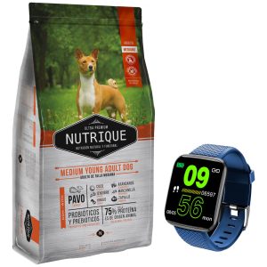 Alimento Nutrique Perro Adulto Raza Mediana 12 Kg + Regalo