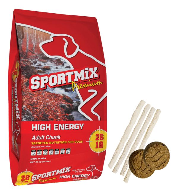 Comida Sportmix High Energy Perro Adulto 20 Kg + Regalo
