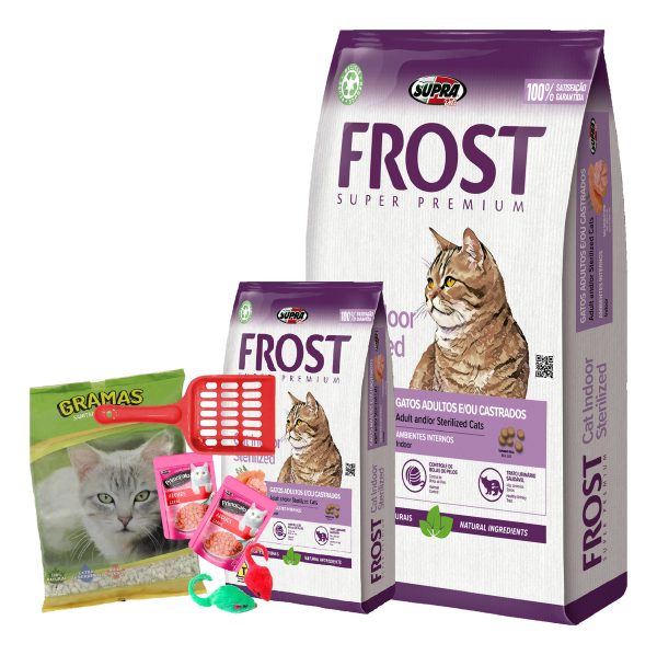Alimento Gato Adulto Frost Cat Indoor 8,5 Kg + Regalo - Imagen 2