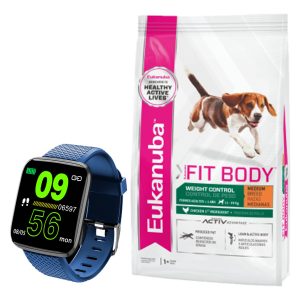 Alimento Eukanuba Control De Peso Raza Mediana 15 Kg