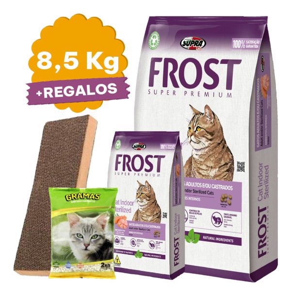 Comida De Gato Frost Cat Indoor 8,5 Kg + Regalo + Envío - Imagen 8
