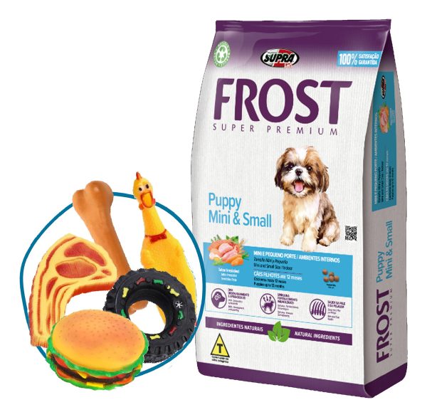 Comida Perro Cachorro Frost Sb Raza Peq 10,1 Kg + Contenedor - Imagen 2