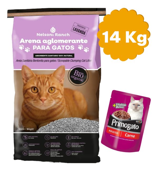 Piedra Sanitaria Bio Organic Nelsoni Ranch Lavanda 14 Kg - Imagen 2