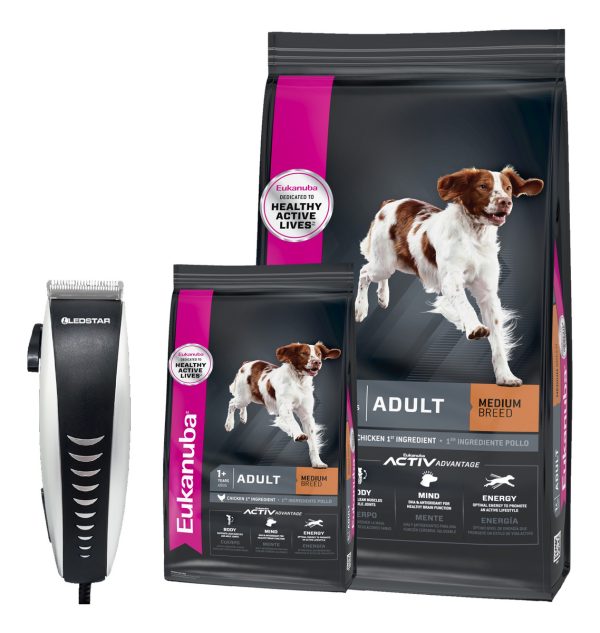 Alimento Eukanuba Adulto Raza Mediana 15 Kg + Regalo