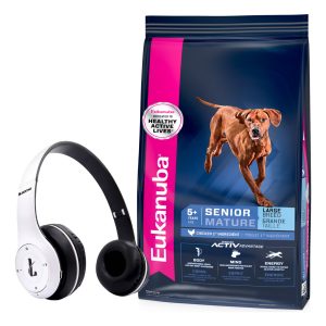 Alimento Eukanuba Senior Raza Grande 15 Kg + Obsequio