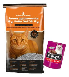 Arena Sanitaria Bio Organic Nelsoni Ranch Sin Aroma 14 kg
