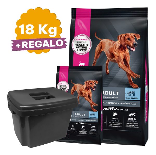 Alimento Perro Eukanuba Raza Grande 15 Kg + Regalo - Imagen 2