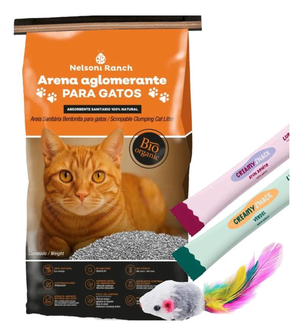 Piedra Sanitaria Bio Organic Nelsoni Ranch Sin Aroma 28 Kg