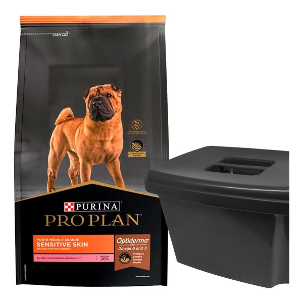 Alimento Purina Pro Plan Sensitive Skin 15 Kg Salmón