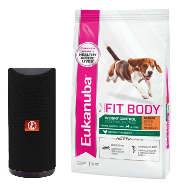 Alimento Eukanuba Control De Peso Raza Mediana 15 Kg + Regal
