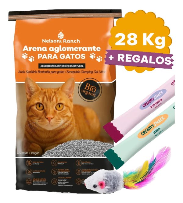 Piedra Sanitaria Bio Organic Nelsoni Ranch Sin Aroma 28 Kg - Imagen 2