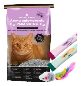 Arena Sanitaria Bio Organic Nelsoni Ranch Lavanda 28 Kg