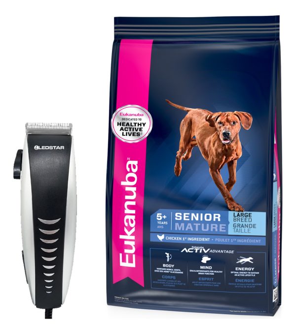 Alimento Eukanuba Senior Raza Grande 15 Kg + Regalo