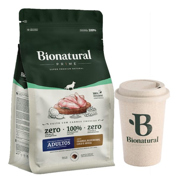 Alimento Perro Bionatural Prime Adulto Med Y Grande 15 Kg +
