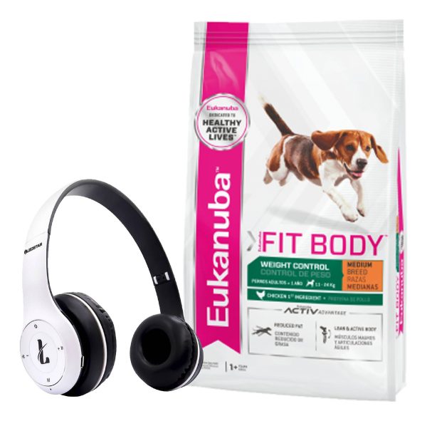 Alimento Eukanuba Control De Peso Raza Mediana 15 Kg