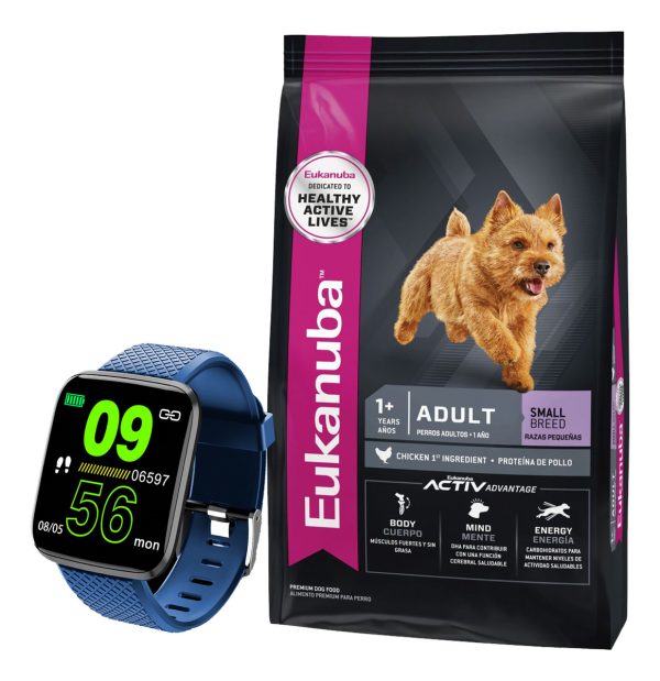 Eukanuba Perro Adulto Raza Pequeña 15 Kg + Obsequio