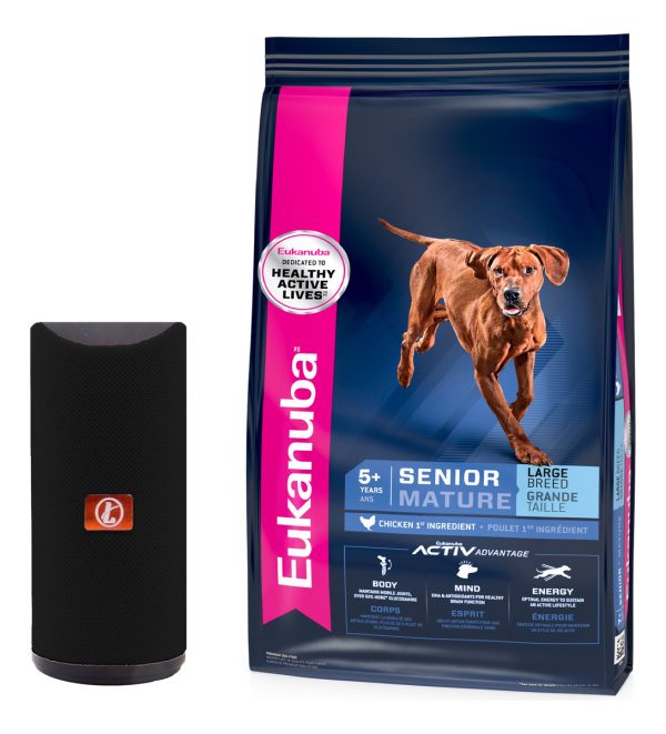 Comida Eukanuba Senior Raza Grande 15 Kg + Obsequio