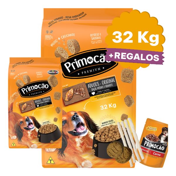 Alimento Primocao Premium Perro Adulto 30 Kg + Regalo - Imagen 2