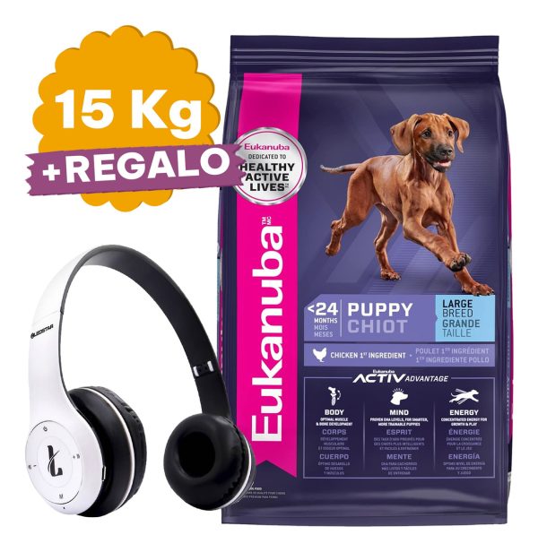 Eukanuba Super Premium Cachorro Raza Grande 15 Kg - Imagen 2