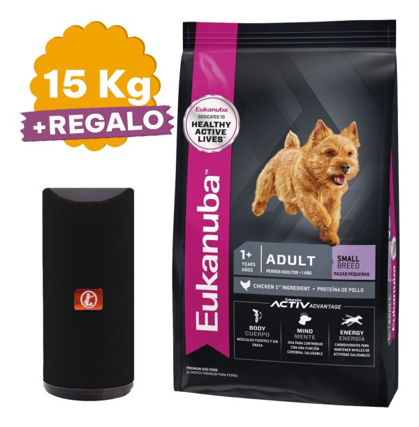 Eukanuba Adulto Raza Pequeña 15 Kg + Regalo - Imagen 2