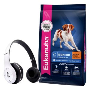Alimento Eukanuba Senior Raza Mediana 15 Kg + Regalo