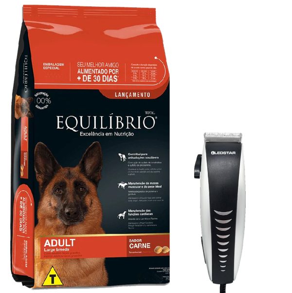 Equilibrio Perro Adulto Raza Grande Sabor Carne 18 Kg