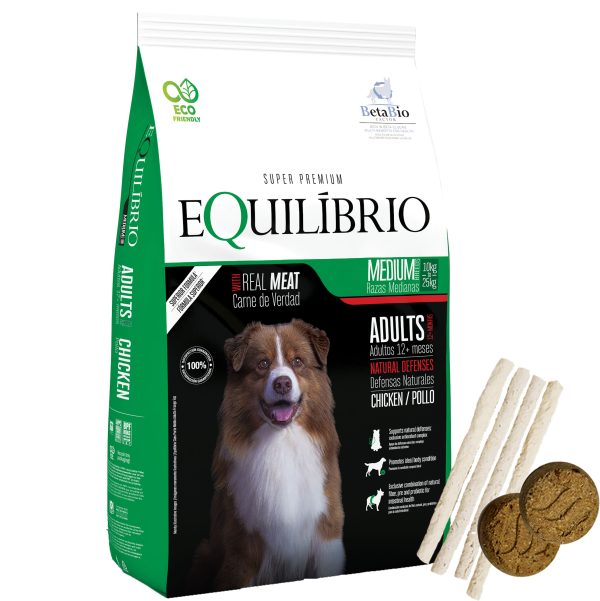 Equilibrio Perro Adulto Raza Mediana 2,5 Kg
