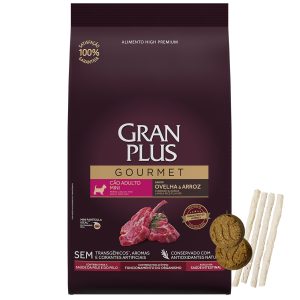 Gran Plus Gourmet Perro Adulto Raza Pequeña Cordero 3 kg