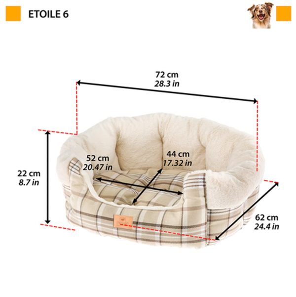 Cuna Para Mascota Etoile Nº6 Ferplast - Imagen 2