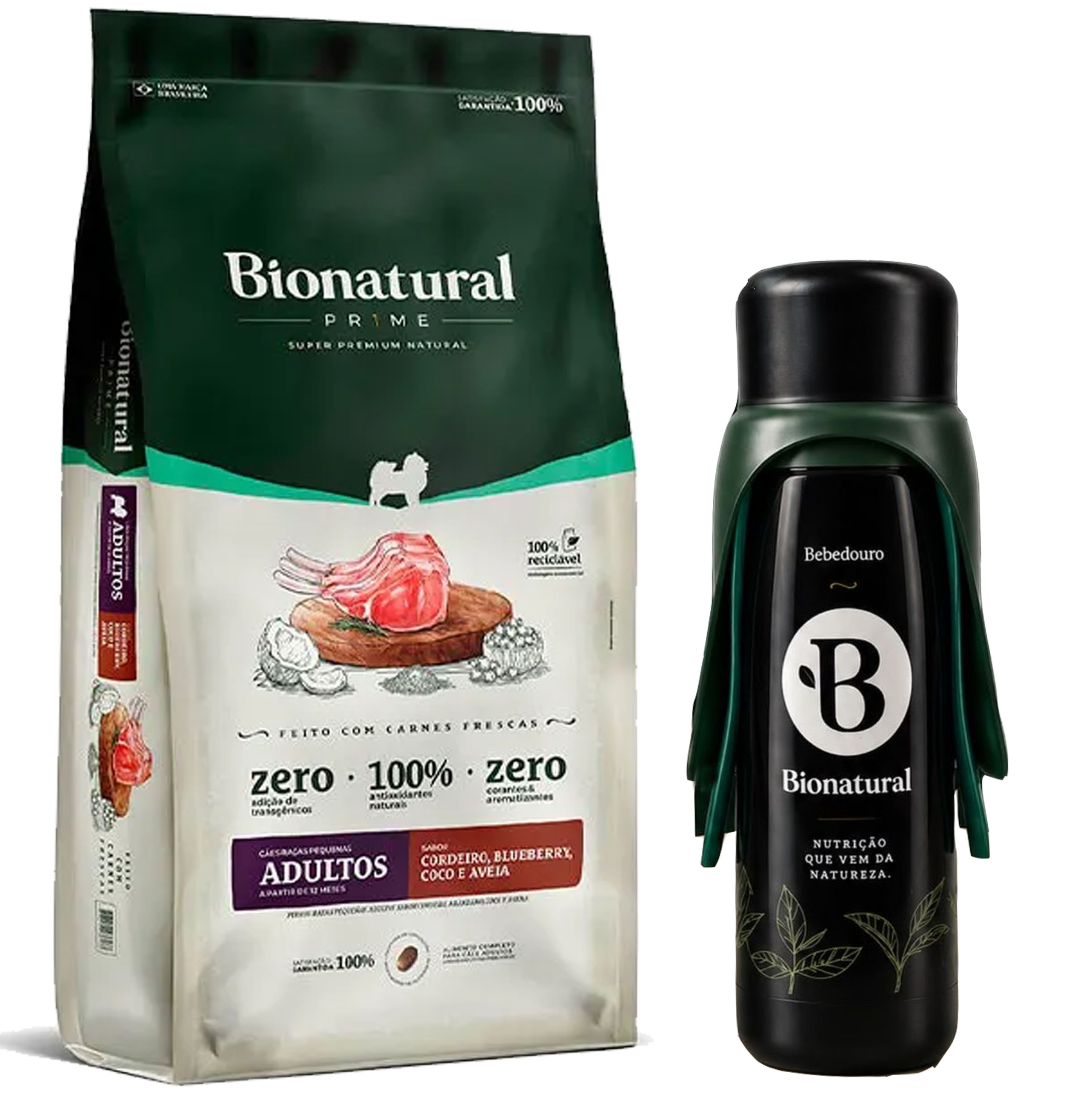 Bionatural Prime Perro Adulto Raza Pequeña Cordero 10 Kg