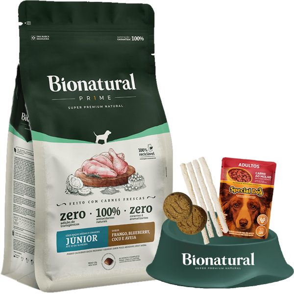 Bionatural Prime Perro Cachorro Mediano y Grande 15 Kg