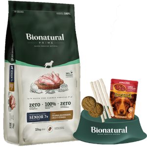 Bionatural Prime Perro Senior Raza Mediana Y Grande 15 Kg