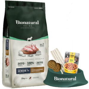 Bionatural Prime Perro Senior Raza Mediana Y Grande 15 Kg