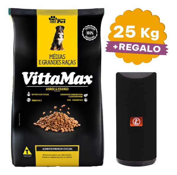 Alimento Vittamax Perro Adulto Raza Med Y Grande 25 Kg - Imagen 2