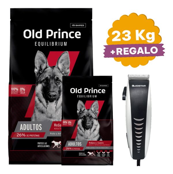 Alimento Old Prince Equilibrium Perro Adulto Med Gra 20 Kg - Imagen 2