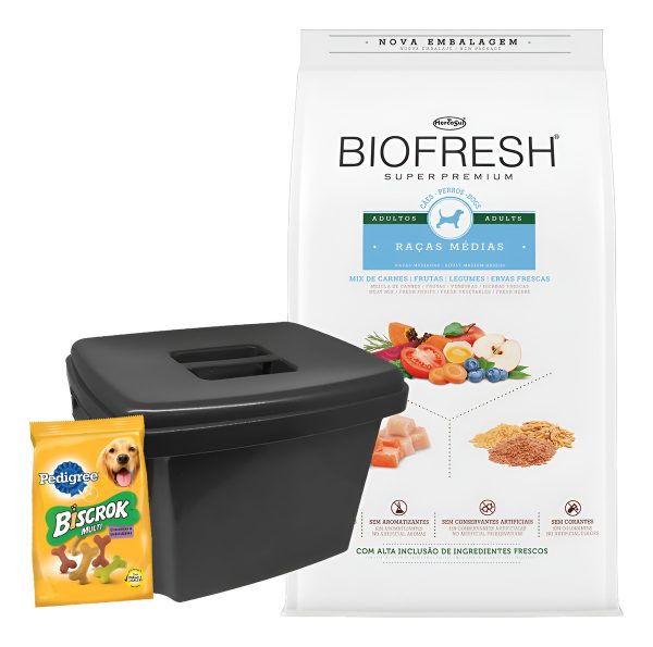Biofresh Perro Adulto Raza Mediana 15 Kg + Regalo + Envío