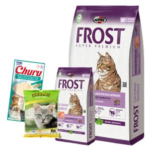 Alimento Frost Cat Indoor Gato Adulto 8,5 K + Regalo + Envío