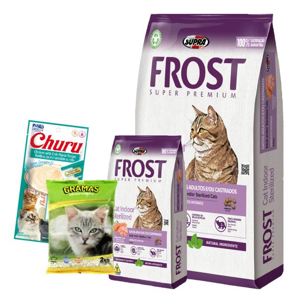 Alimento Frost Cat Indoor Gato Adulto 8,5 K + Regalo + Envío