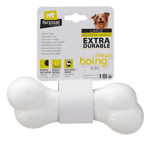 Hueso Chewa Boing Bone L Blanco Ferplast