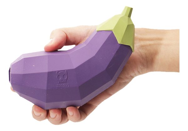 Juguete Rellenable Berenjena Zee Dog - Imagen 3