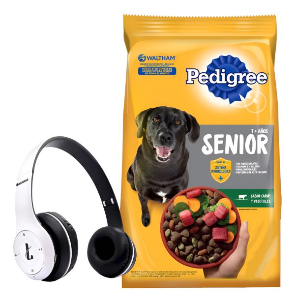 Alimento Perro Pedigree Adulto Mayor 21 Kg + Obsequio