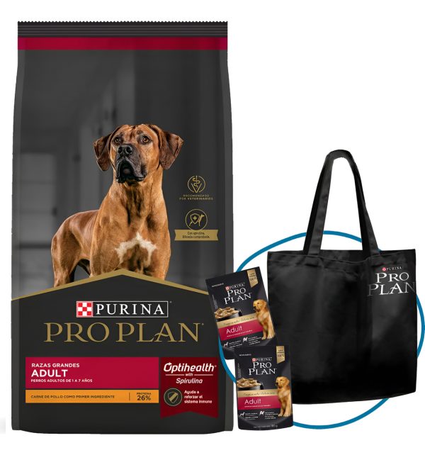 Alimento Purina Pro Plan Perro Adulto 18 Kg + Envío Gratis - Imagen 3