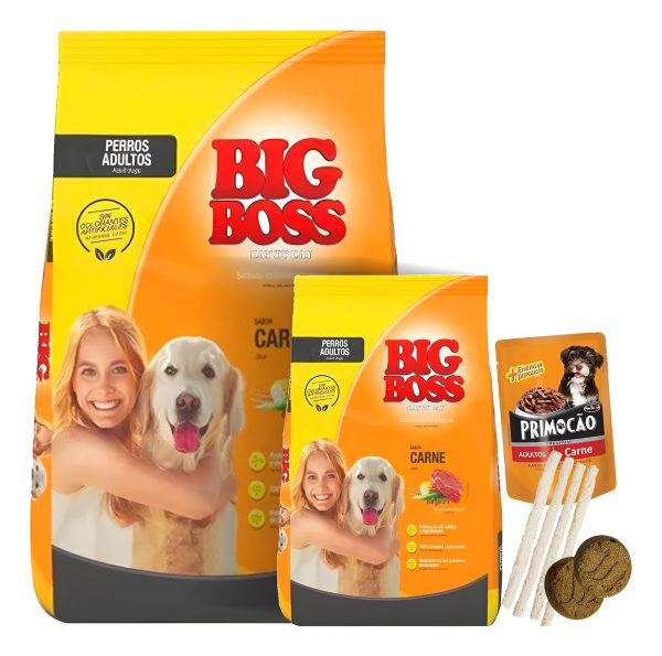 Alimento Perro Adulto Big Boss Day By Day 15 + 3 Kg