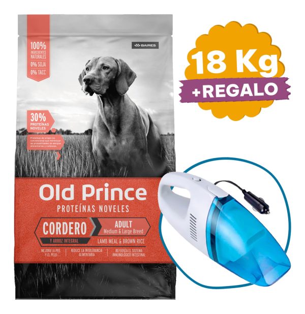 Comida Old Prince Noveles Cordero Arroz Perro Adulto 18 Kg - Imagen 2