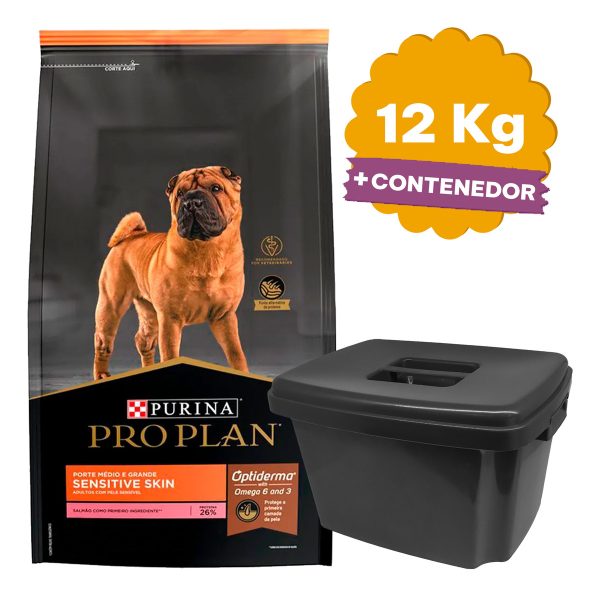 Alimento Purina Pro Plan Sensitive Skin 15 Kg Salmón - Imagen 2