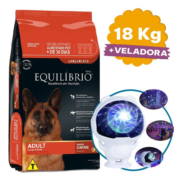 Alimento Equilibrio Perro Adulto Raza Grande Carne 18 Kg - Imagen 2