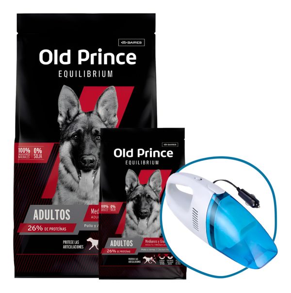 Alimento Old Prince Equilibrium Perro Adulto Med Gra 20 Kg