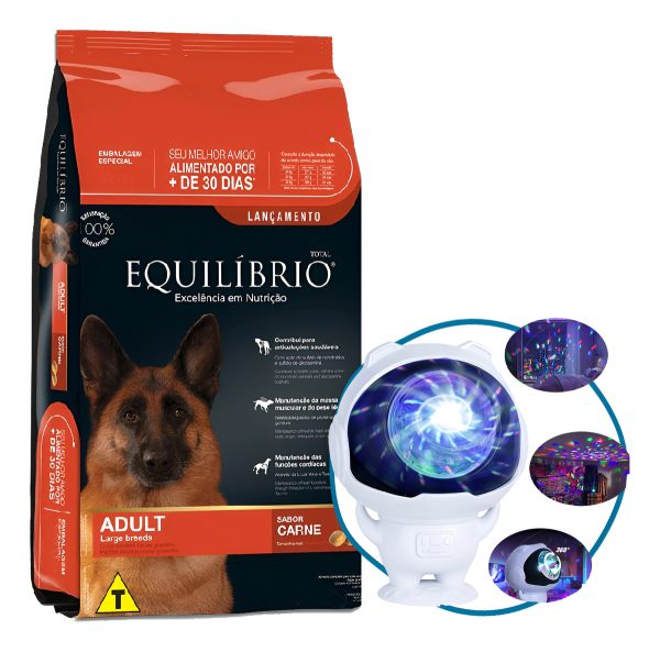 Alimento Equilibrio Perro Adulto Raza Grande Carne 18 Kg