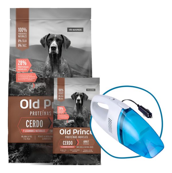 Alimento Old Prince Noveles Cerdo Y Legumbres Perro Ad 18 Kg